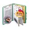 Smead Folder, Classf, 2Div, 2Ex, Gn Pk SMD14033 - alternate 1